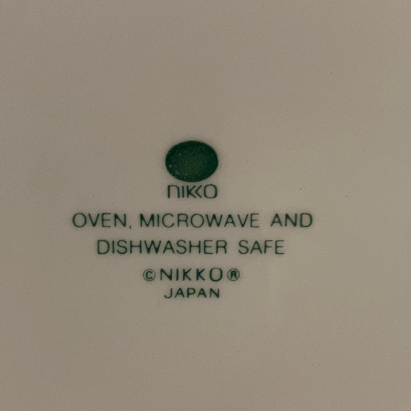 Vintage Nikko Christmas Tree Shaped Serving Plate - Picture 3 of 8